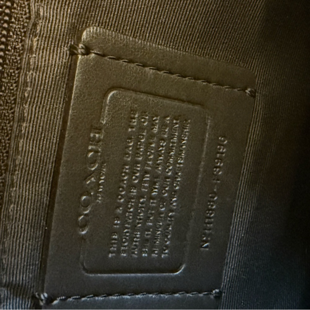 Coach Gold Backpack - Picture 5 of 5